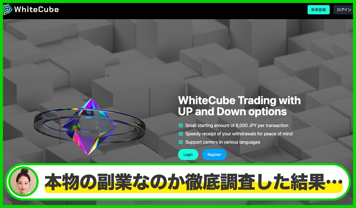White Cube(ホワイトキューブ)は本物のサイトなのか?<b><span width=