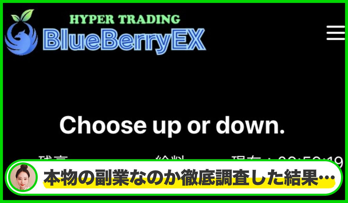 Blue Berry EXは本物のサイトなのか？<b><span  width=